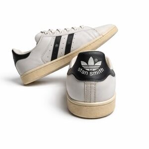 Adidas Stan Smith Size 14 White Black Gum Sole | New With Tags